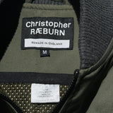 Reconstructed netted patchwork bomber