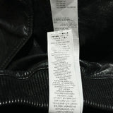 Leather bomber Jacket