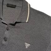 Silk / cotton mesh polo