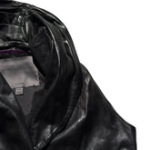 3in1 leather wrap vest