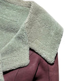 FW22 Elope leather shearling jacket