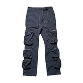 adjustable waist 6 pocket cargo pants