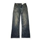 Curved Washed denim