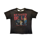 1989 Guns N Roses stoned in LA original vintage tee