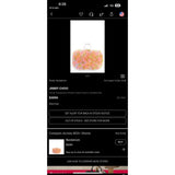 Cloud transparent flowers satin clutch