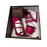 SS13 Ursula cage horsebit patent leather heel