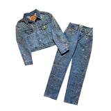 Beyonce collaboration Crystal embellished set