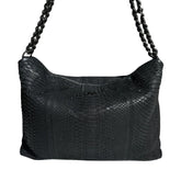 Snake skin python bag