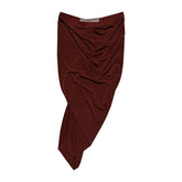 SS24 Lido runched shrimp midi skirt