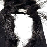 $5,840 ostrich feather vest