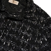 Tweed flannel overshirt