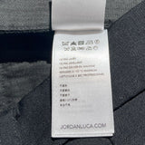 tailored wool silk slit shorts