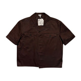 Boxy logo button up