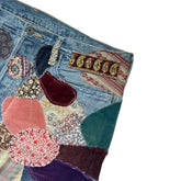 $2,300 Patchwork boro denim no nukes