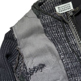 2004 artisanal tweed deconstructed chanel jacket