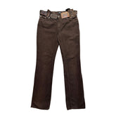 Archive leather tags jeans