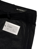 Waxed coated bonne wide leg trouser
