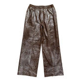 1999 Wide leg glitter leather pant