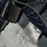 Wide leg oversized carpenter denim