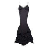 Dusk vintage beaded bralette dress