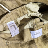 Layered sheer flared trouser