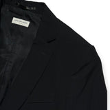 Classic fitted wool blazer