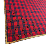 Crystal embellished plain scarf