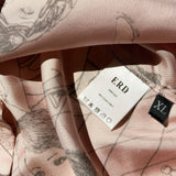 Silk geisha bath house shirt