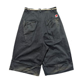 Baggy cuffed shorts