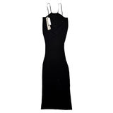 Scorpio stretch tank ribbed dress