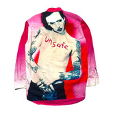 Marilyn Manson Unsafe button down