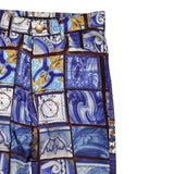 Mosaic pattered pant