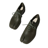 Tabi lace loafer