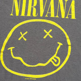 Nirvana 1992 smiley tee