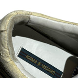 Ponyhair lace up sneaker