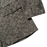 Multicolor Tweed herringbone 3B blazer