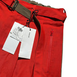 Belted wide leg shorts