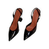 Holli Glass slingback pumps