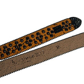 Ostritch studded belt