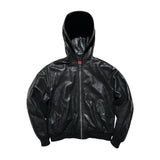 Leather bomber Jacket