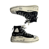 Double grommet kurt scribble sneaker