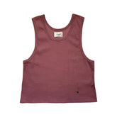 L’equip ribbed luxe tank mauve