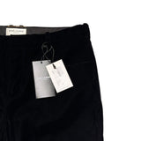 Velvet flare trouser
