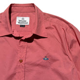 Orb logo button down