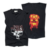 Deconstructed inverted flame tank