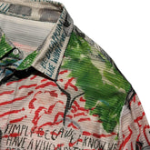 Raymond Pettibon limited edition mesh button down