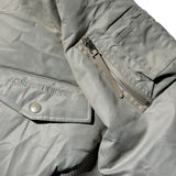 Cropped boxy bomber jacket