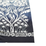 Archive Graphic tropical print mesh dress