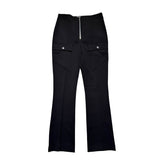 Front zip calvary trouser
