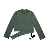 Drkshdw Split bottom crewneck